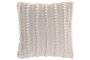 DKD Home Decor Cojín de Chenilla Beige 45x45 cm