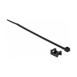 DeLOCK 18884 Brida atornillada de Nylon Negro