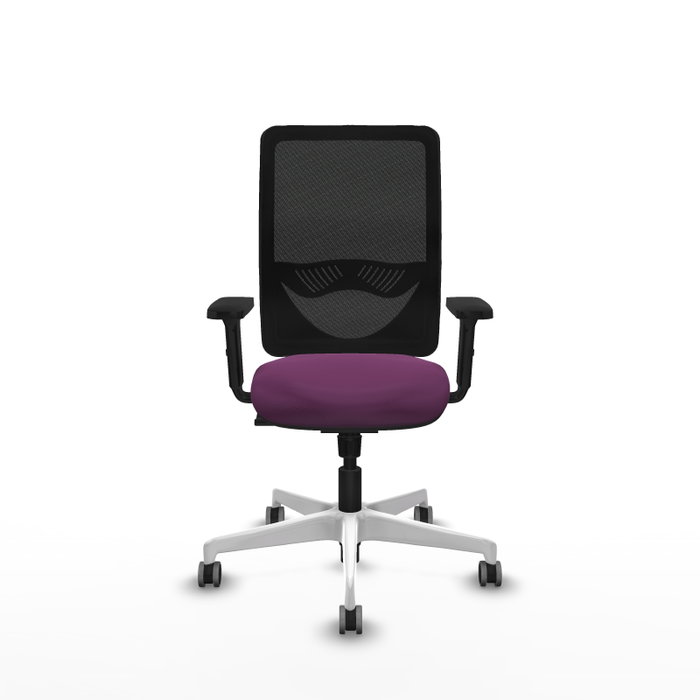 PIQUERAS Y CRESPO Silla de oficina Zulema con mecanismo Sincro, Morado y Negro PIQUERAS Y CRESPO Silla de oficina Zulema con mecanismo Sincro, Morado y Negro