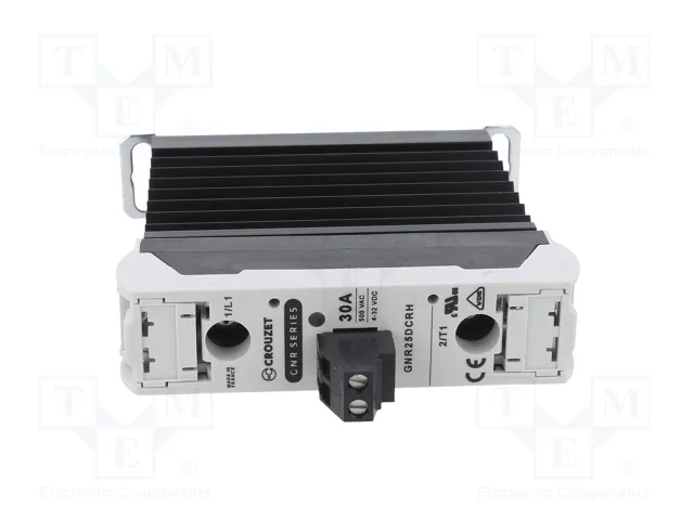 CROUZET GNR25DCRH Relé de semiconductor monofásico 30A 24-500VAC CROUZET GNR25DCRH Relé de semiconductor monofásico 30A 24-500VAC