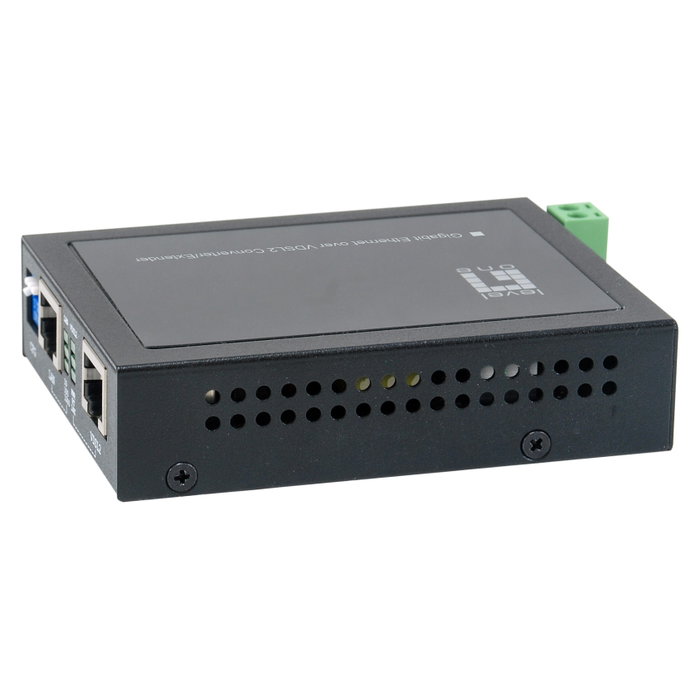 Level One VDS-2201 Convertidor de medios de red VDSL2 10/100/1000 GbE Negro