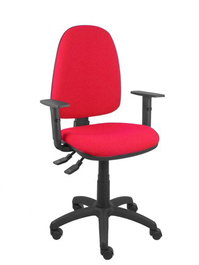 PIQUERAS Y CRESPO Silla de oficina Aýna con mecanismo Asincro, Rojo