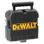 DeWALT Nivel Láser Cruz Verde DW088CG, 30 m Alcance, Haz Horizontal/Vertical, Funciona con 3 Baterías AA