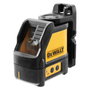 DeWALT Nivel Láser Cruz Verde DW088CG, 30 m Alcance, Haz Horizontal/Vertical, Funciona con 3 Baterías AA