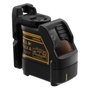 DeWALT Nivel Láser Cruz Verde DW088CG, 30 m Alcance, Haz Horizontal/Vertical, Funciona con 3 Baterías AA