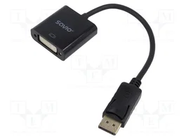 SAVIO Adaptador DisplayPort a DVI-I (24+5)
