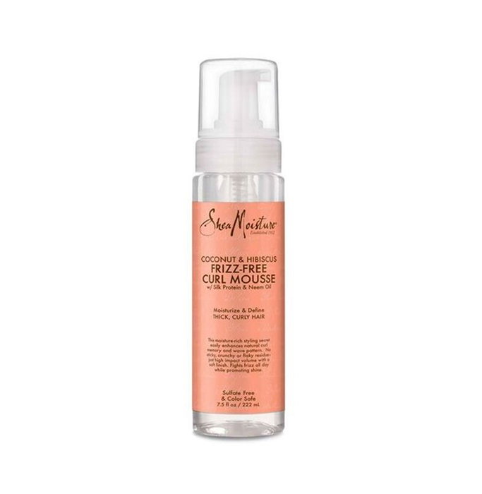 Shea Moisture Coconut & Hibiscus Frizz-Free Curl Mousse 220 ml Shea Moisture Coconut & Hibiscus Frizz-Free Curl Mousse 220 ml