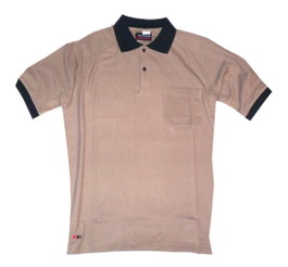 ROPA FIN Polo Martinique Corta Beige T/ XL V083