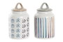 DKD Home Decor Bote de Gres Africa Mate Surtido
