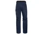 Deltaplus Pantalón de Trabajo Panostyle Cintura Ajustable 5 Bolsillos Azul Naranja Talla XS