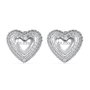 Guess JUBE05020JWRHT-U Pendientes Beloved en Acero Inoxidable Gris