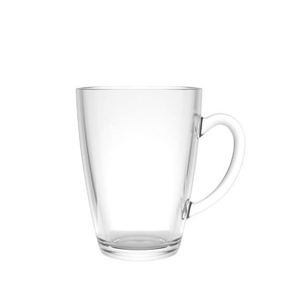 La Mediterranea Set de 3 Tazas de Café Naira de 90 cc con Plato