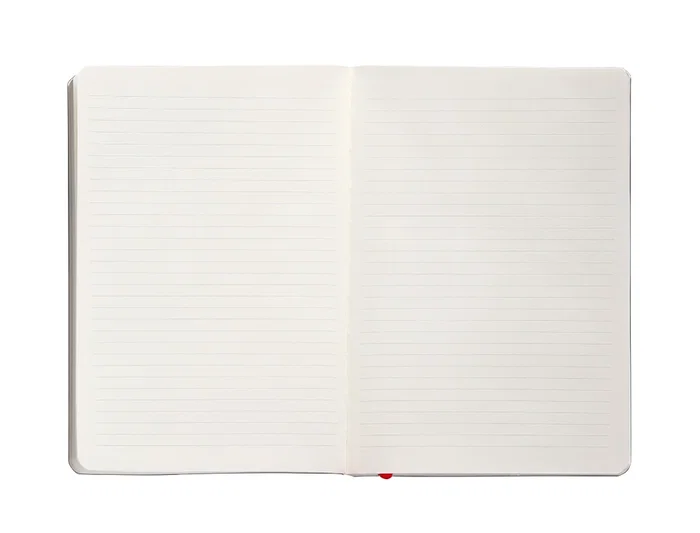 Antartik Antartik Notes Cuaderno A5 Tapa Blanda Hojas Rayas Negro y Rojo 80 Hojas 80gr FSC