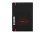 Antartik Antartik Notes Cuaderno A5 Tapa Blanda Hojas Rayas Negro y Rojo 80 Hojas 80gr FSC