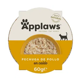 Applaws Tarrina Pechuga Pollo Y Arroz Alimento Complementario Para Gatos 10x60 gr