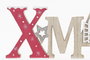 DKD Home Decor Decoración MDF 28x2x16,5 cm Surtido de 2 piezas