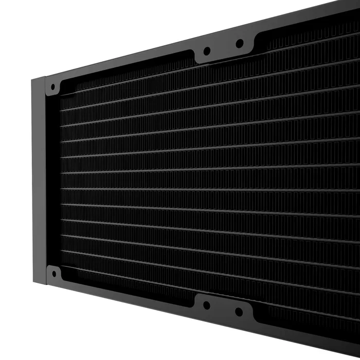 Abysm AB324011 Oceanic LCD Refrigerador líquido CPU con doble ventilador ARGB negro