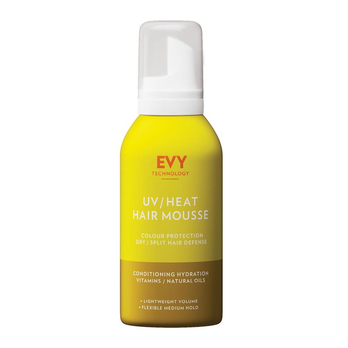 EVY TECHNOLOGY Espuma Acondicionadora Hidratante UV/Heat Colour Protection con Vitaminas 150 ml
