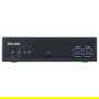 Shuttle Computer DL40N Barebone Slim Mini PC Intel N150 4-Core 3.6GHz DDR5 16GB Max WiFi NO 65W Windows 11 Compatible HDD SSD Negro