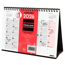 FINOCAM Calendario de Sobremesa 2027 Catalán Neutro