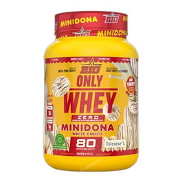 Big Only Whey Concentrado Proteína en polvo sabor Minidona White 1Kg
