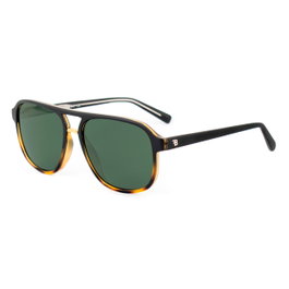 Bobroff BFG0010-C2 Gafas de sol para hombre con cristales verdes