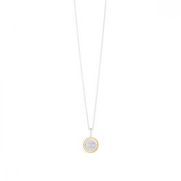 Secrecy Collar KARMA con Diamante y Baño de Oro de 18k