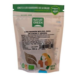 NATURGREEN Semillas Lino, Cacao y Aronia Bio 150Gr