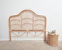 DKD Home Decor Cabecero Cama Balines Ratán Natural 3 x 172.5 x 137 cm