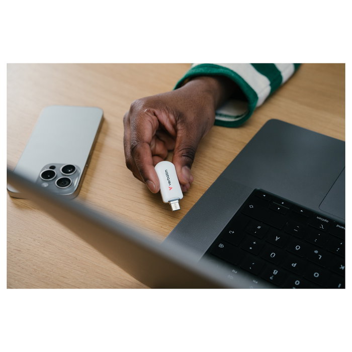 Verbatim Plectra White 128 GB USB-C Flash Drive 30229