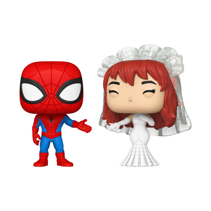 Funko Marvel POP! Superhero Couples Spider-Man y MJ