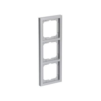 BUSCH-JAEGER BJ 1723-183K Rahmen 3f future linear alusilber