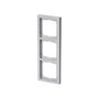 BUSCH-JAEGER BJ 1723-183K Rahmen 3f future linear alusilber