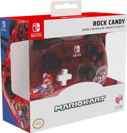 PDP Rock Candy Mario Kart Wired Controller