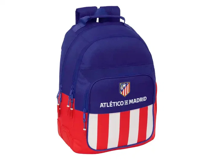 Safta Mochila Doble Adaptable a Carro Atlético de Madrid Safta Mochila Doble Adaptable a Carro Atlético de Madrid