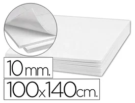 Liderpapel Cartón pluma blanco doble cara 100x140 cm 10 mm