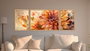 Wallity Huhu301 Set de 3 Cuadros Decorativos en MDF y Madera Maciza, 50x35 cm (2 Piezas) y 50x70 cm (1 Pieza), Elegantes y Modernos para el Hogar