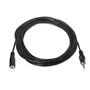 Aisens Cable de Audio Estéreo Jack 3.5 mm Macho a Hembra, 1,5 m, Negro
