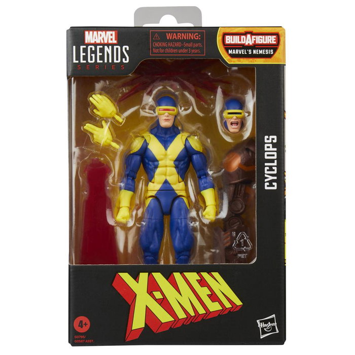 Hasbro Marvel Legends Series Patrulla-X Cíclope Figura de Acción Build-A-Figure, Universo Marvel, Escala 15 cm