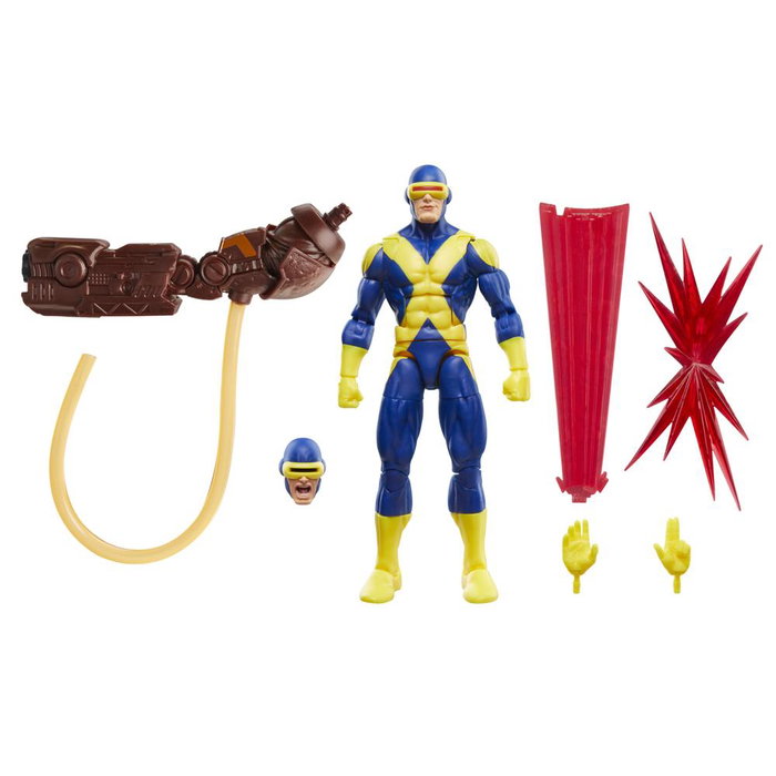 Hasbro Marvel Legends Series Patrulla-X Cíclope Figura de Acción Build-A-Figure, Universo Marvel, Escala 15 cm