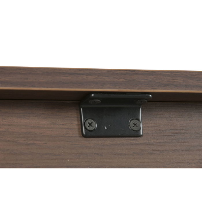 DKD Home Decor Mueble TV MDF y Metal Símil Mármol 180x40x43,5 cm