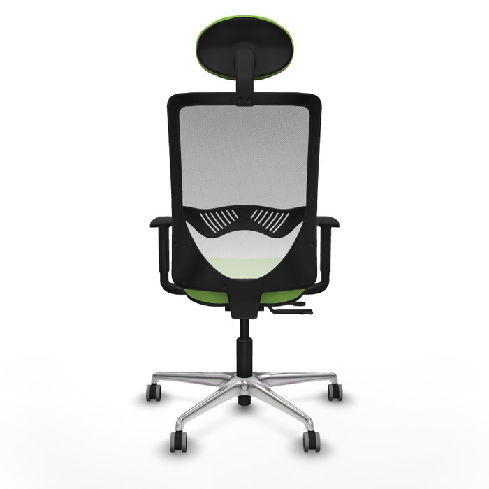 PIQUERAS Y CRESPO Silla de oficina Zulema con mecanismo Sincro/Traslack, Pistacho y Blanco PIQUERAS Y CRESPO Silla de oficina Zulema con mecanismo Sincro/Traslack, Pistacho y Blanco