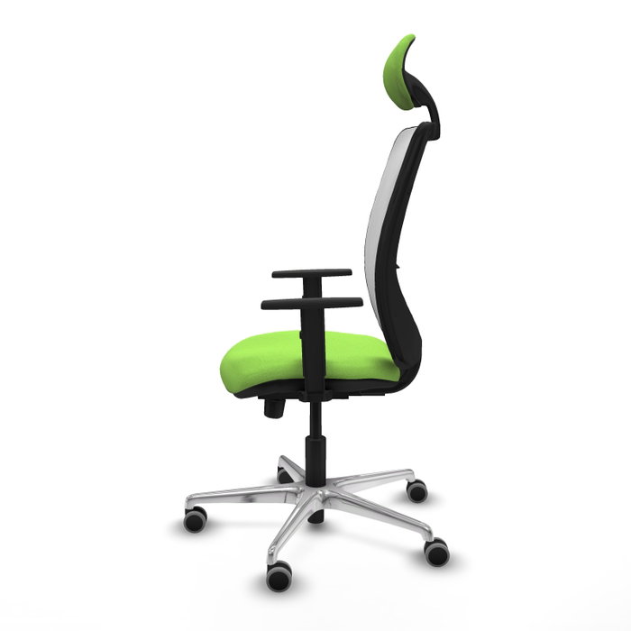 PIQUERAS Y CRESPO Silla de oficina Zulema con mecanismo Sincro/Traslack, Pistacho y Blanco PIQUERAS Y CRESPO Silla de oficina Zulema con mecanismo Sincro/Traslack, Pistacho y Blanco