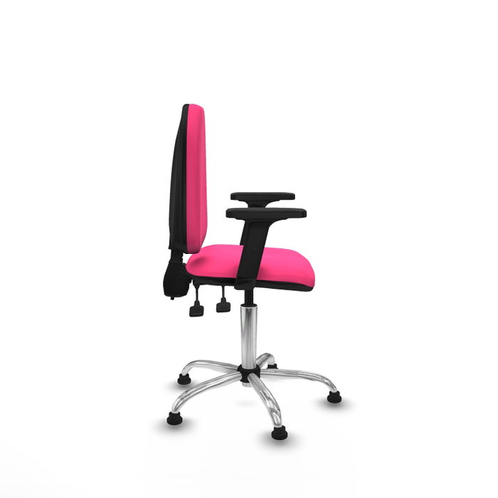 PIQUERAS Y CRESPO Silla de oficina Aýna Rosa con Brazos 2D
