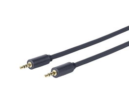 Vivolink Cable de Audio de 3,5 mm Macho a Macho, 2,0 m, Negro