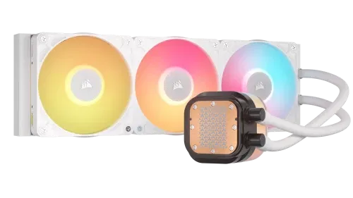 Corsair iCue LINK H150i LCD Titan 360 Refrigeración Líquida CPU, LCD RGB, 360mm, 3 Ventiladores, Negro - CW-9061026-WW