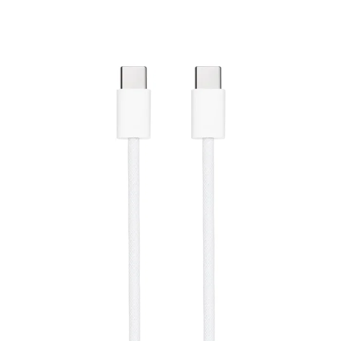 Nanocable Cable USB-C 2.0 de 60W 3A, 2 m, Blanco