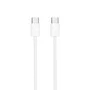 Nanocable Cable USB-C 2.0 de 60W 3A, 2 m, Blanco