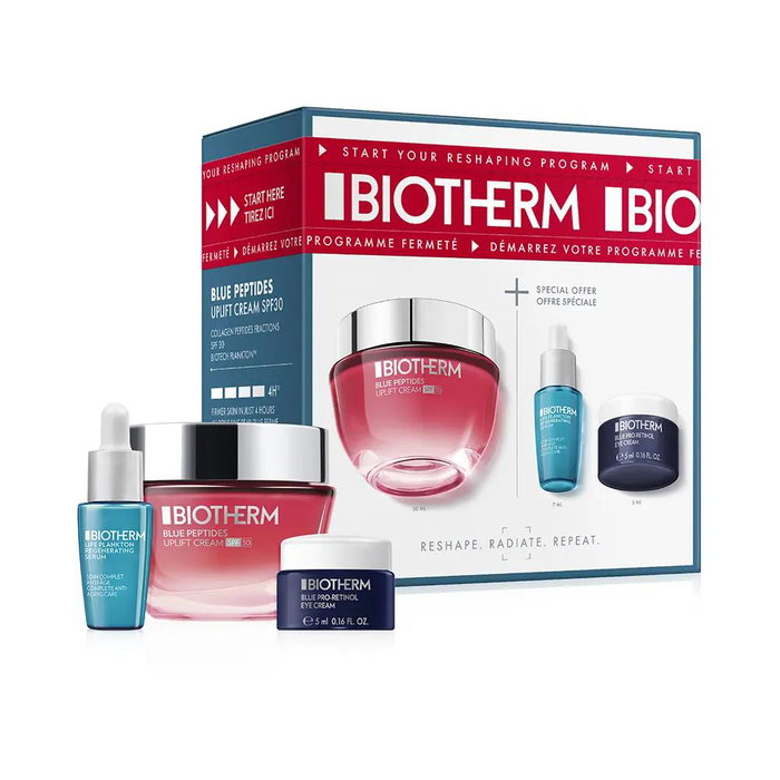 Biotherm Set de Cuidado Facial Uplift SPF30 con Life Plankton y Retinol Ojos Biotherm Set de Cuidado Facial Uplift SPF30 con Life Plankton y Retinol Ojos