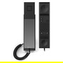 Snom HD30LA Teléfono IP Negro para Lobby/Hotel - Auricular con Cable, Montaje Escritorio/Pared, Antibacteriano